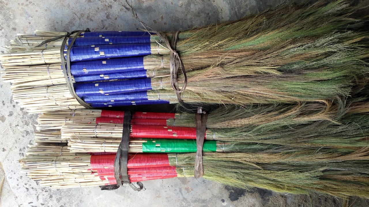 Grass brooms  from Manju metals