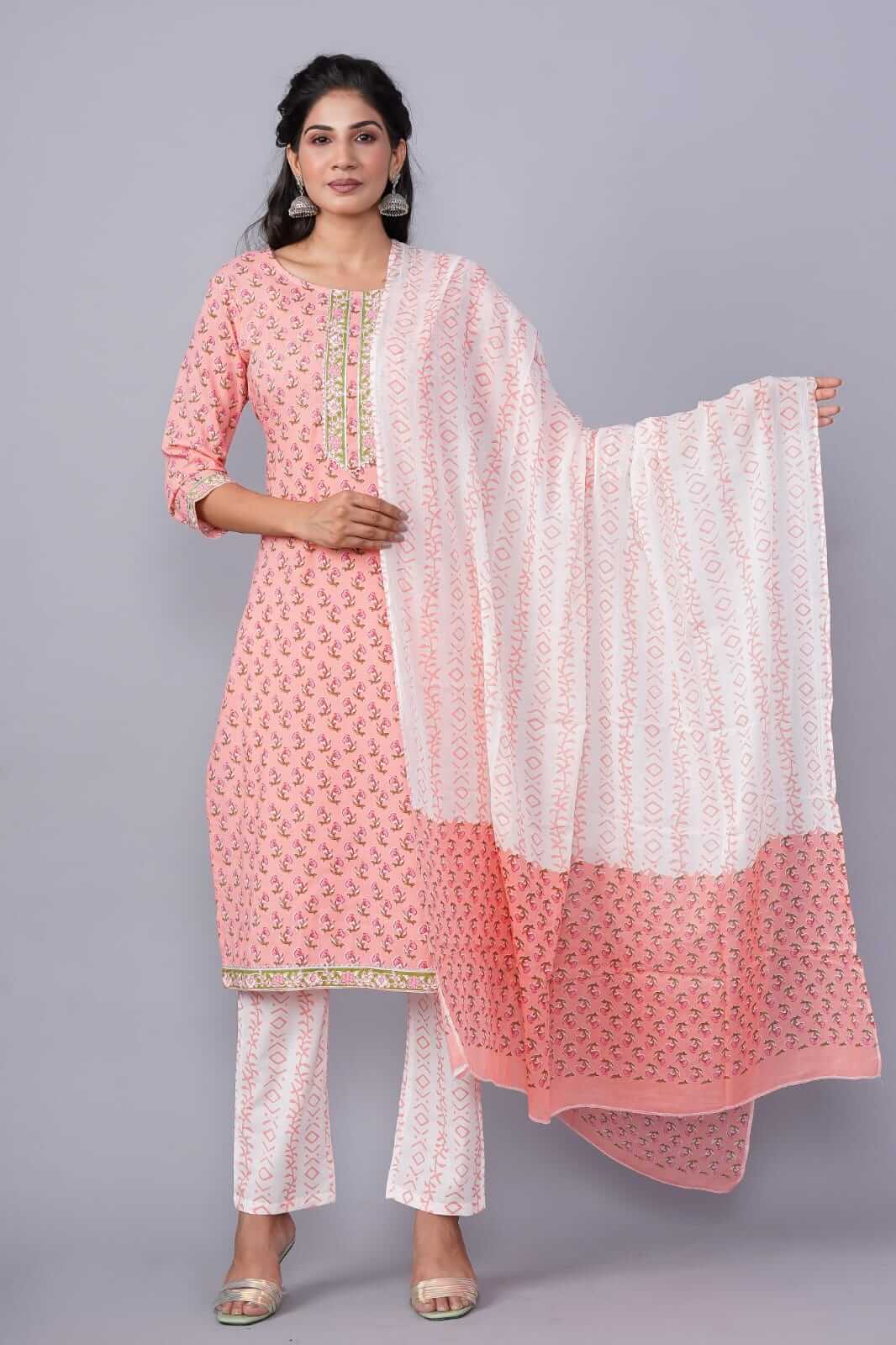 Cotton Suits For Women || Amazon Ladies  Suit's Cotton   from FabricKart