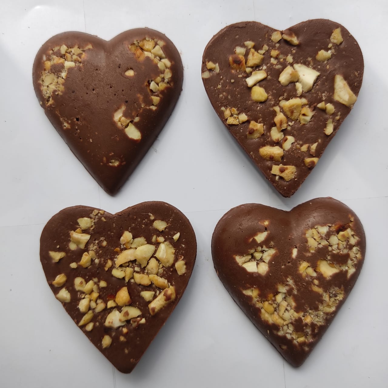 Valentine Day Special Heart Shape Dry Fruit Chocolates from Aadiya Herbals 