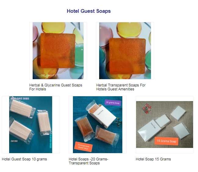 Hotel Guest Soaps