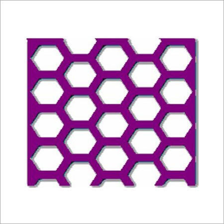 Perforated Sheets - Hexagon Perforation from Southern Metal Perforators 