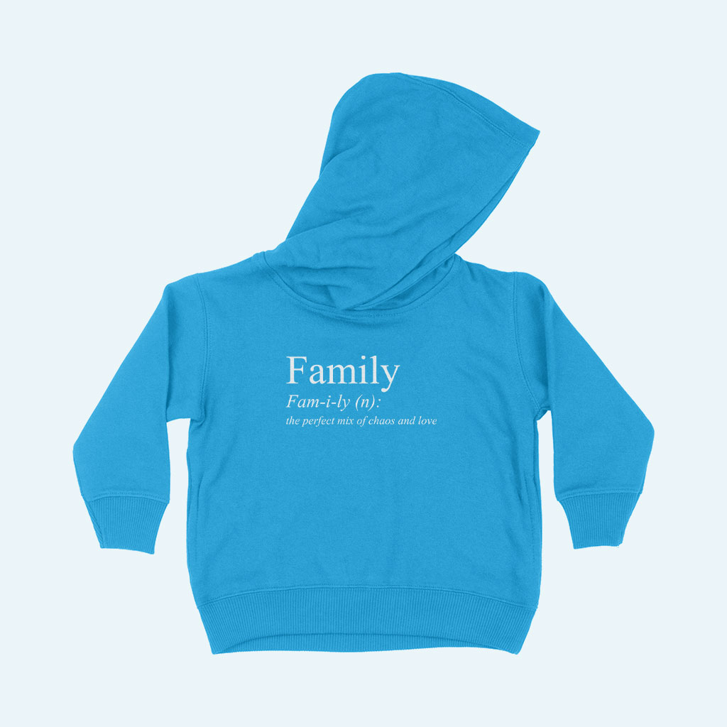 Family Definition Toddler Hoodie from Zarta