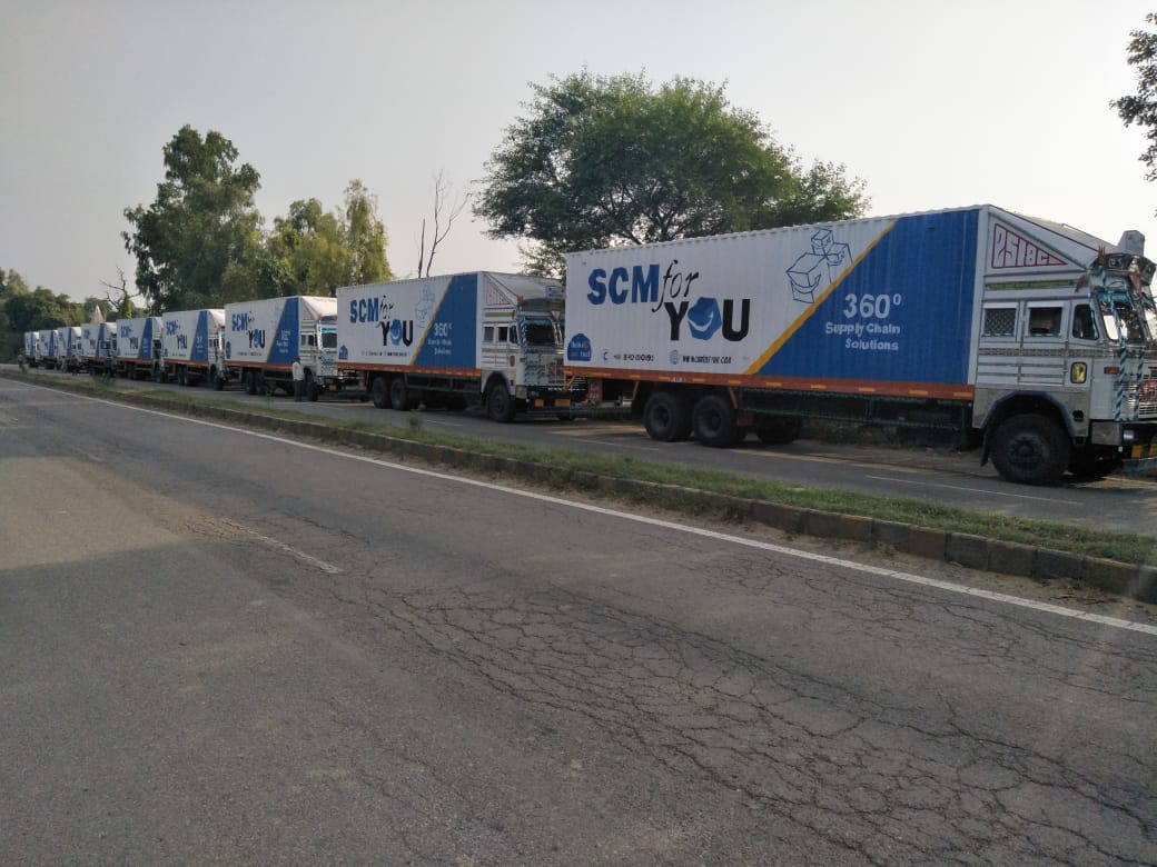 Full truck movement across India from RN Logistics and Supply Chain Pvt Ltd