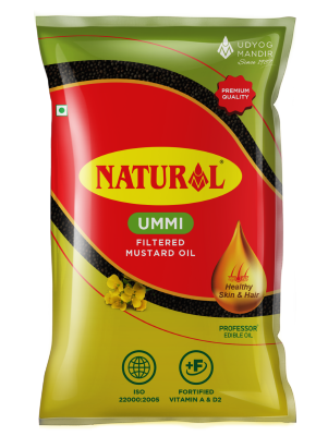 Filtered Mustard Oil 1L from Udyog Mandir - Naturals Healthy Food
