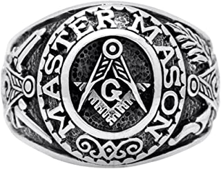 Master Masonic Ring for Men from Masonic Jewelry