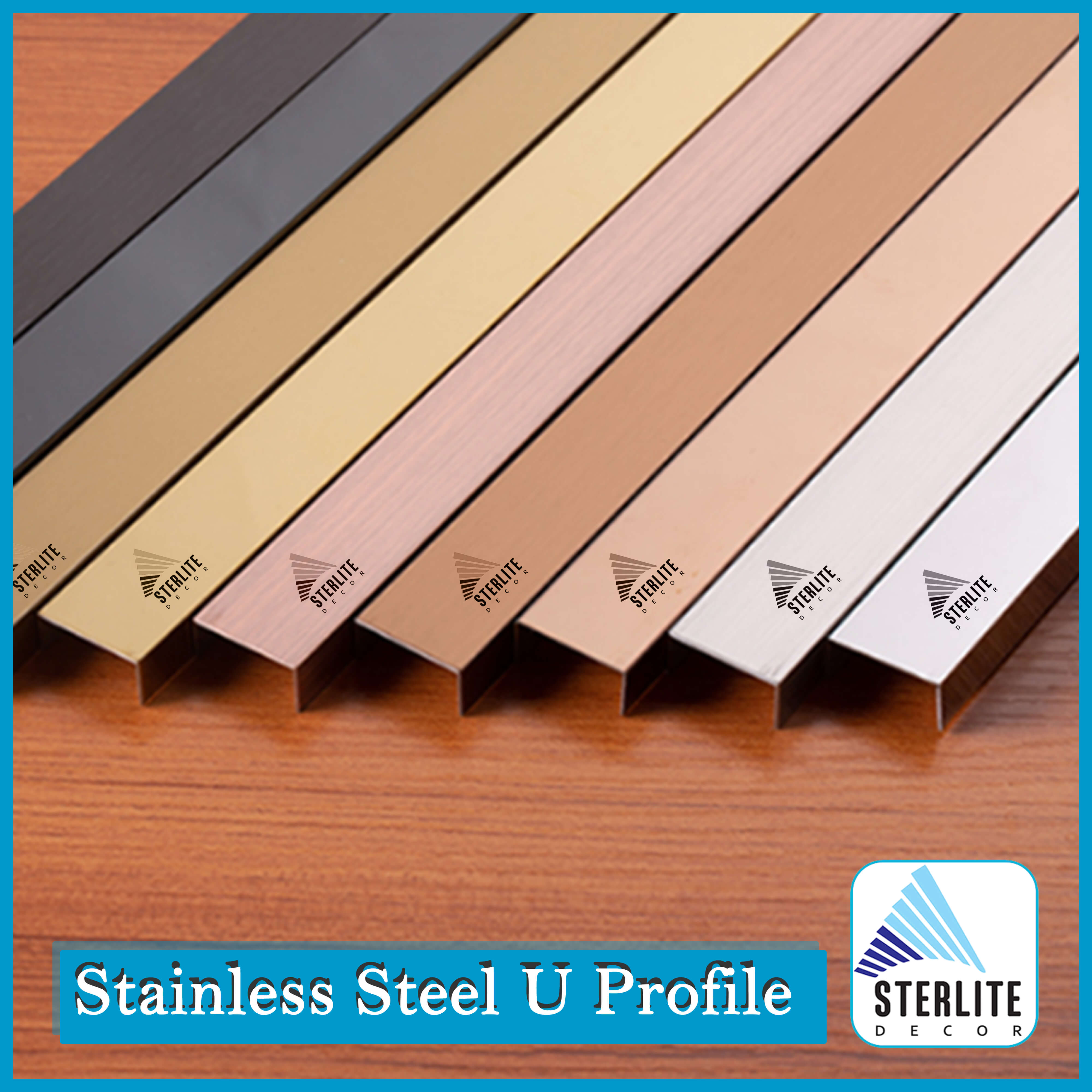 Stainless Steel U Patti from Sterlite Decor