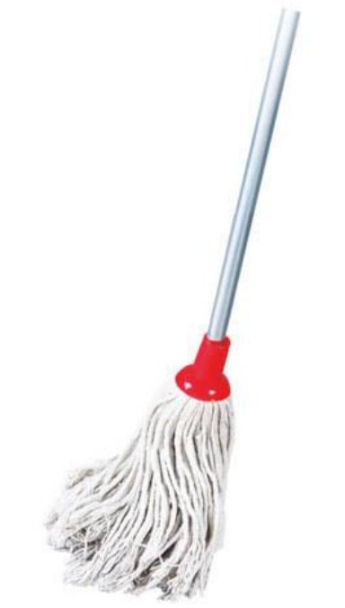 Fast Clean Red Cotton Mop