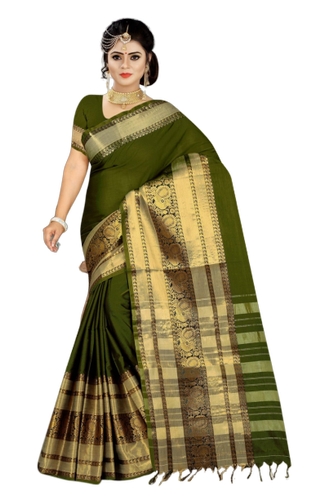 Cotton Silk Mercerized Sarees