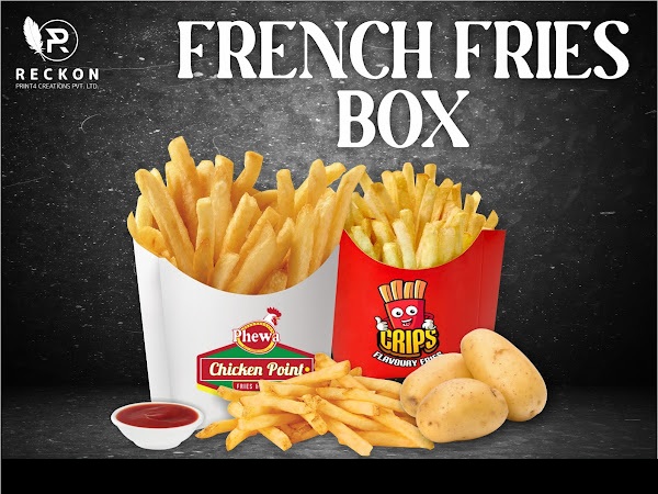 FRENCH FRIES BOX from RECKON PRINT4 CREATIONS PVT.LTD
