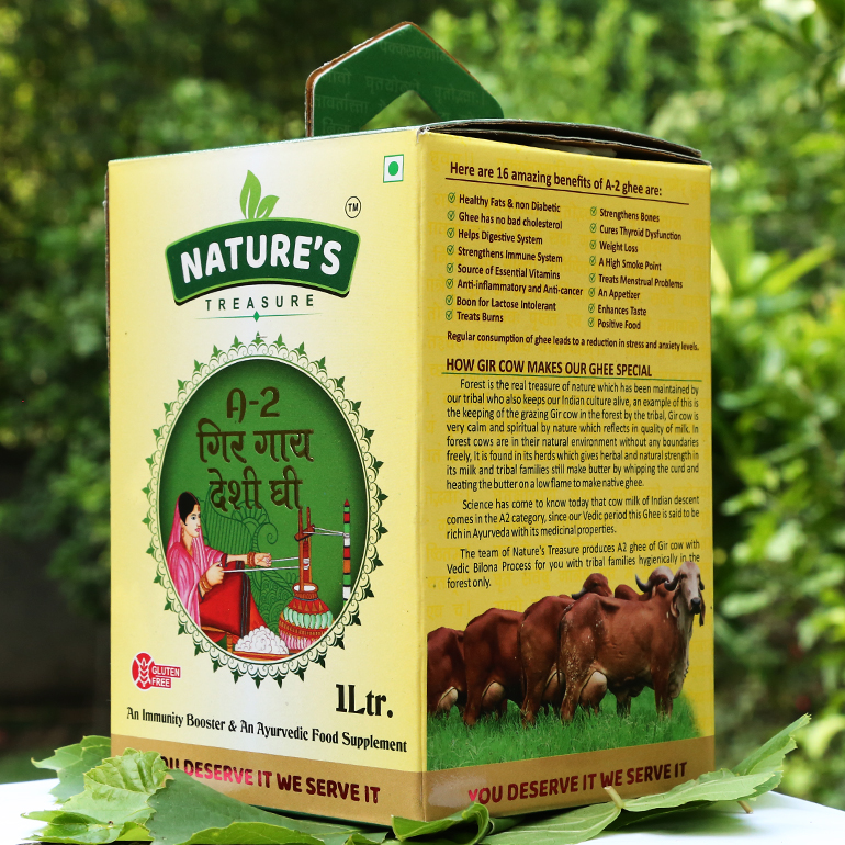 A-2 Gir Cow Bilona Ghee  from Nature' Gift