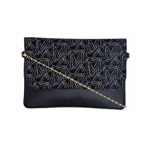 Azzra Black Sling Clutch Bag from Azzra World