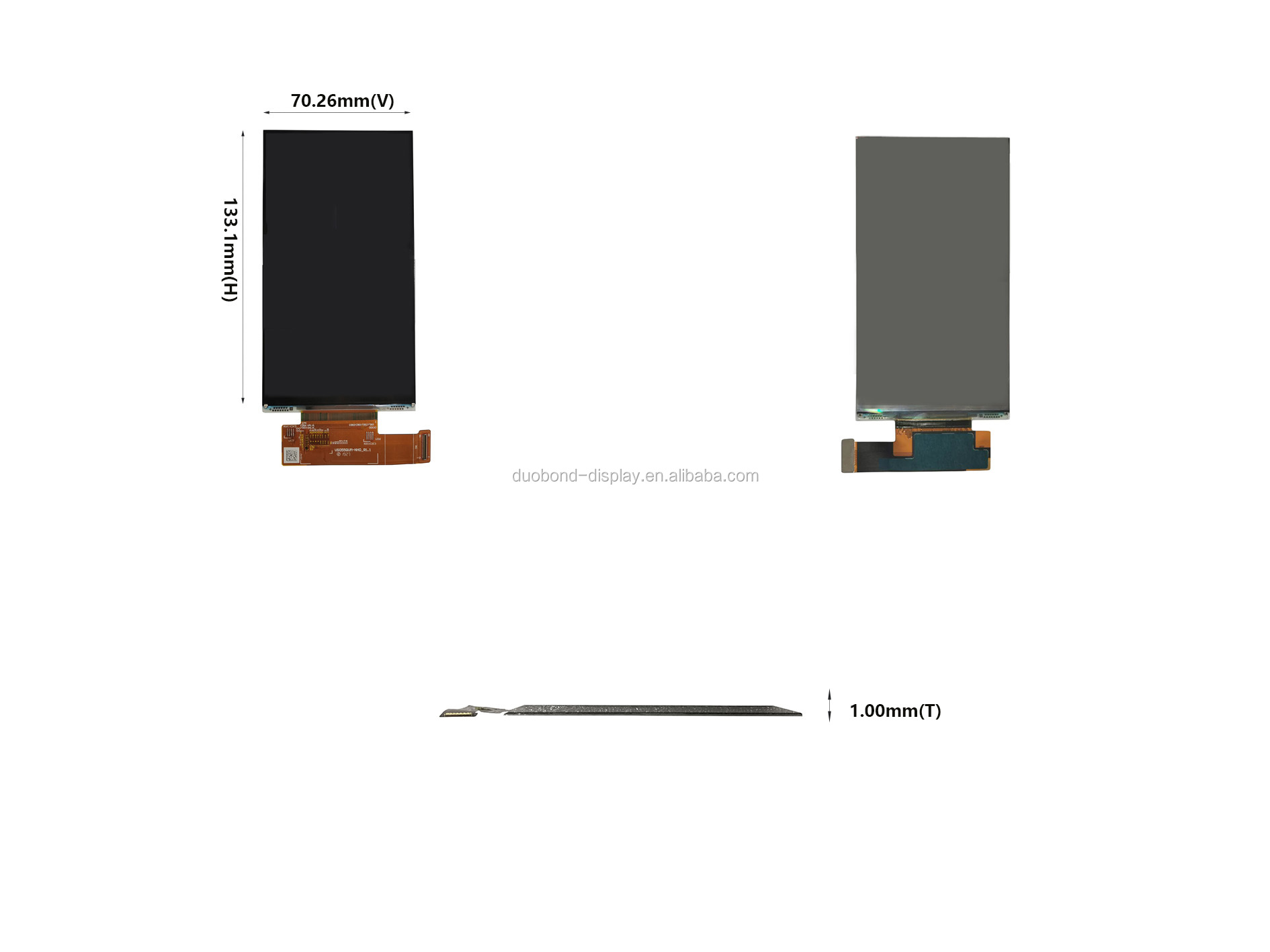 5.5inch monochrome LCD display for 3D Printer from SHENZHEN Aptus International C