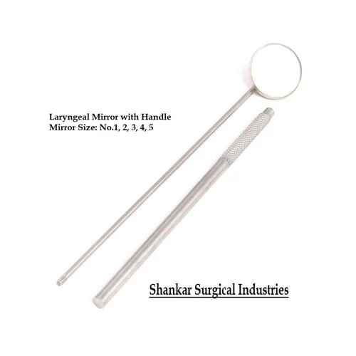 Laryngeal Mirror with Handle