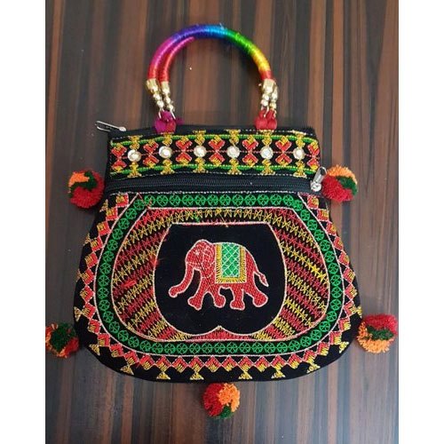 Ladies Embroidered Purse from ALL CRAFT EXIM