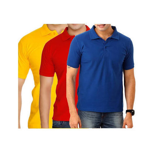 Plain Collar T Shirt from Fastech Fashions Private Limited