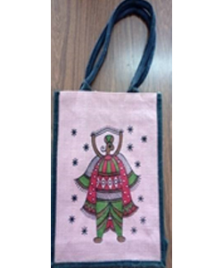 DYED PRINT JUTE BAGS 13X13 LAM from Jute Corporation of India