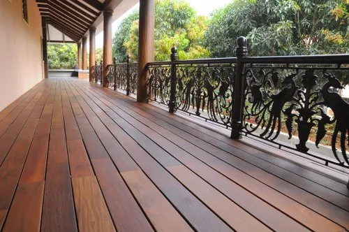 Solid Decking Floor Tile from Bamboo Civilization