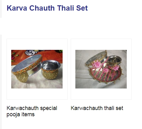 Karva Chauth Thali Set from Disha Creation