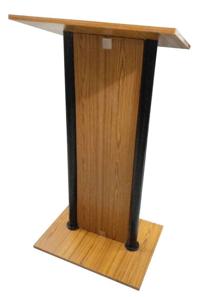 Wooden Podium from Saatvik Communication