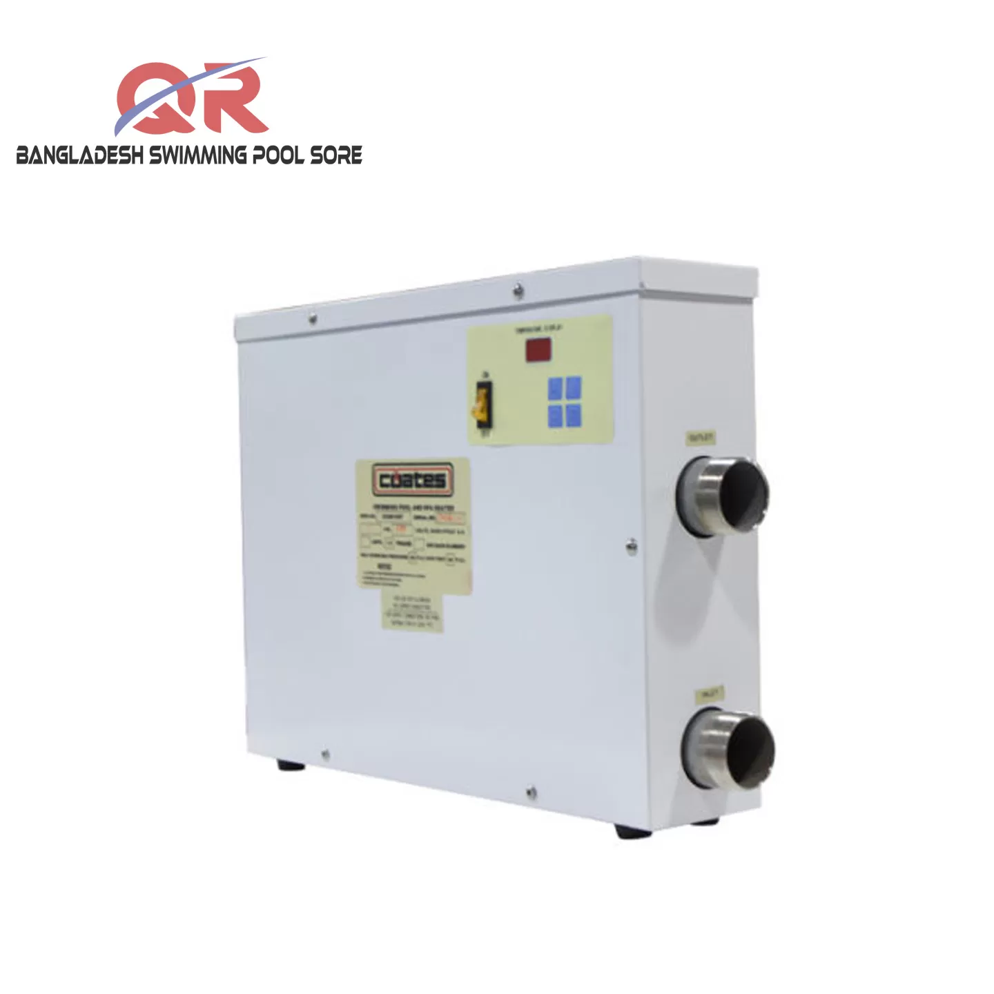 Swimming Pool Heater 60KW from QR Bangladesh Swimming Pool Store