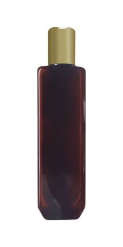 Beautiful Amber Color Plastic Bottle with Golden disktop Cap,200 ml from Zenvista Meditech Pvt. Ltd.