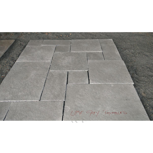 TANDUR BLUE – NATURAL WITH TUMBLED FINISH - LIMESTONE from JUNO STONE PAVING (OPC) PRIVATE LIMITED