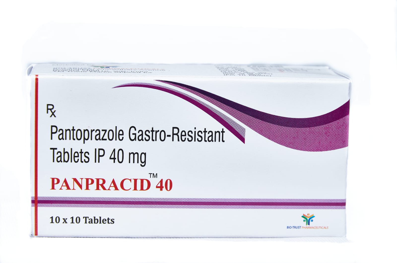 PANPRACID 40 mg Tablet ||  Pantoprazole Gastro-Resistant Tab IP 40 mg from Bio Trust Pharmaceuticals