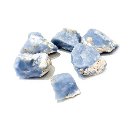 Angelite Stone Rough Gemstone from H S R ENTERPRISES