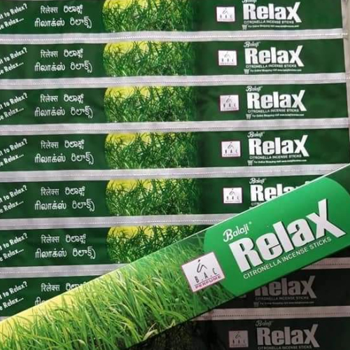 Balaji Relax Citronella Incense Sticks from Monika Grah Udyog