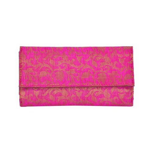 Azzra Pink Wallet Clutch