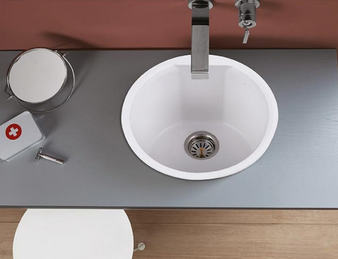 Quartz  Euroround Kitchen Sink  from Eldorado Stone✅