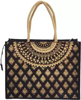 Printed Jute Shopping Bags from M.S.EXPORTS     (The Luxury Design)