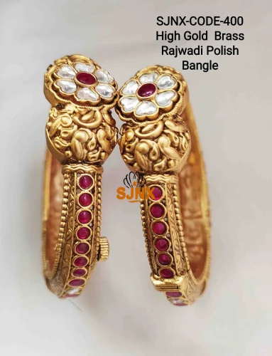 Traditional Rajwadi Polish Bangles from Satyam Jewellery Nx