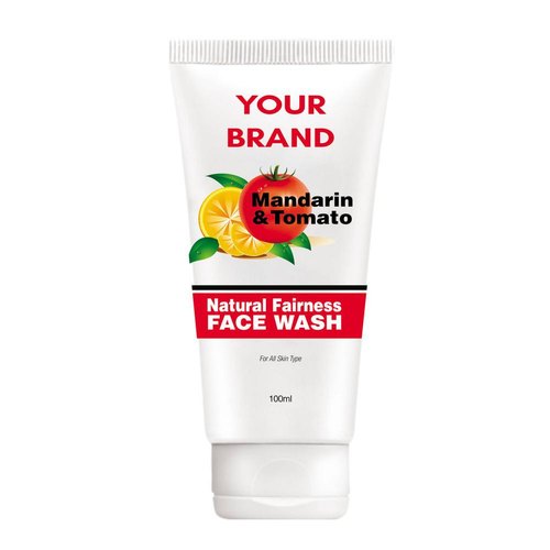 Mandarin And Tomato Natural Fairness Face Wash from Aura Herbal Private Limited