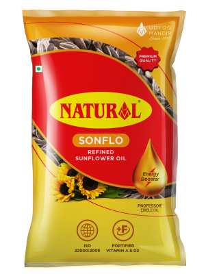 Refined Sunflower Oil 1L from Udyog Mandir - Naturals Healthy Food
