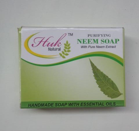 Soap With Neem & Tulsi Oil from Huk