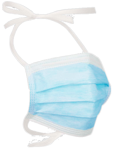 Surgical Mask With Ties