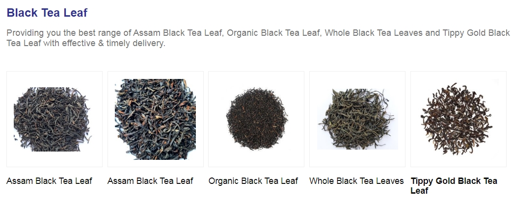 Black Tea Leaf