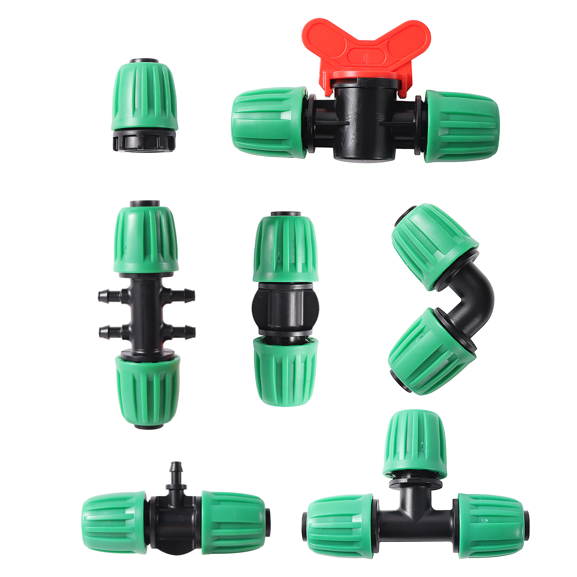 16mm PE Pipe Locked Connector Lock Nuts from Adritec Irrigation Systems