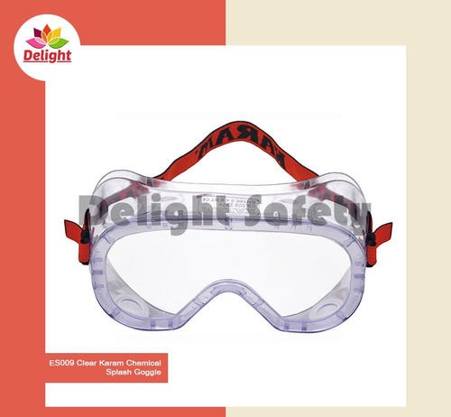 Karam ES009(Clear) Chemical Splash Goggles from Delight Industrial Solutions Private Limited