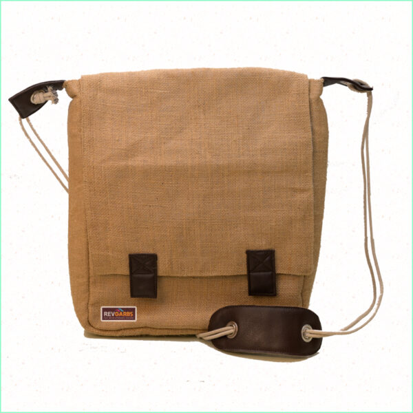 Jute Back Pack with Lining from Revgarbs