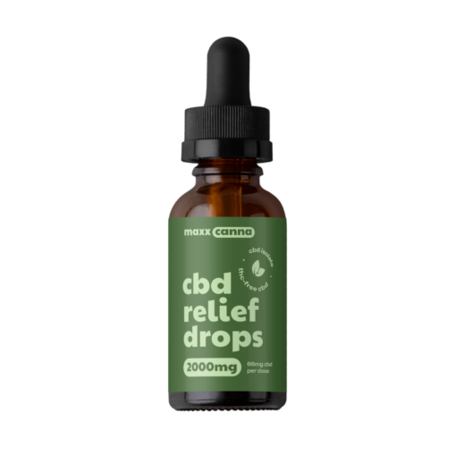 CBD Isolate Relief Drops from MaxxCanna