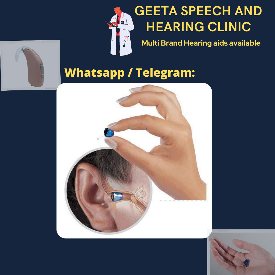 Digital Completely in the Canal Hearing Aid from GEETA SPEECH AND HEARING CLINIC