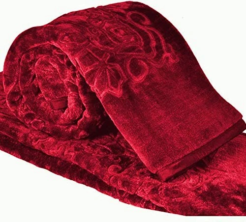 Red Mikachi Blanket from Shalom and Brothers General Merchandise Stores 