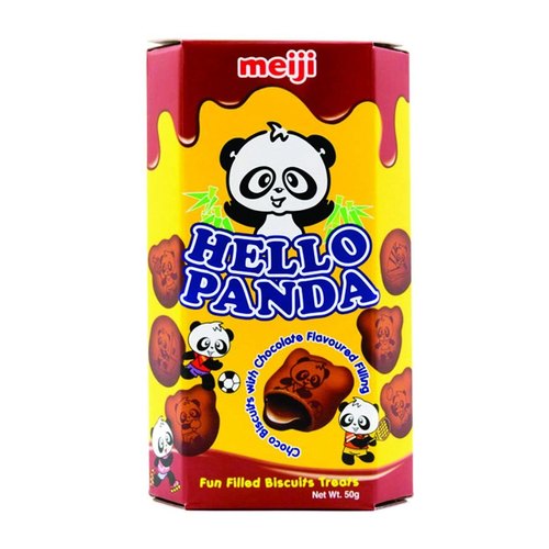 Hello Panda Double Chocolate Cream Biscuit - 50G from SnackZack