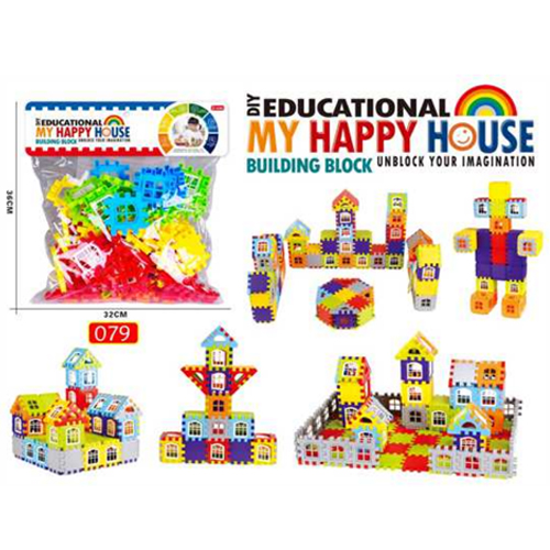 DIY Educational My Happy House Building Block - Unblock Your Imagination from Libra Bazaar