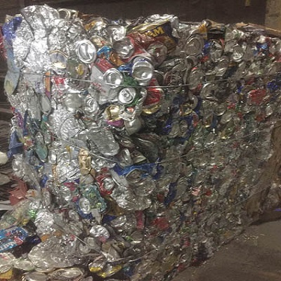 Aluminum UBC Can scrap from Klint Scrap LLC