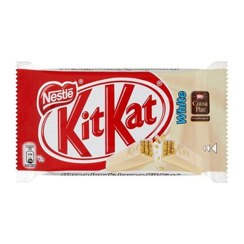 Kitkat 4 Finger White - 41G from SnackZack