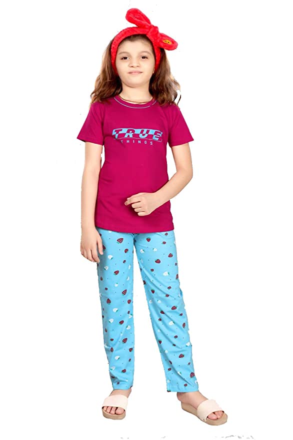 UCARE Girls Cotton Night Suit Set from Vishal Industries