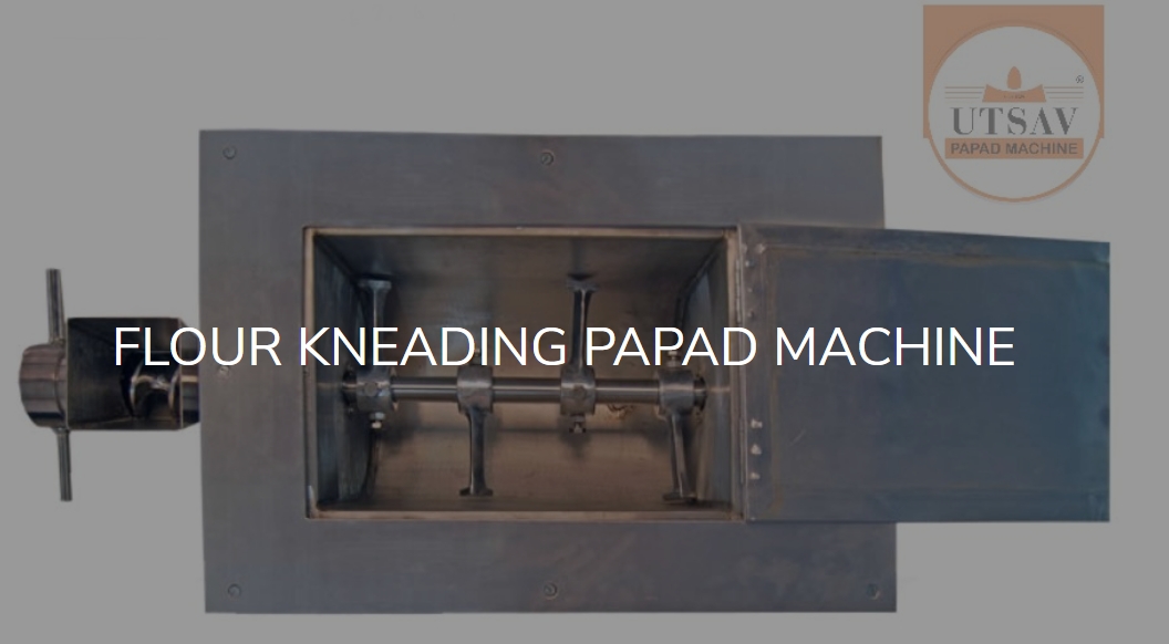 FLOUR KNEADING PAPAD MACHINE from UTSAV PAPAD MACHINE